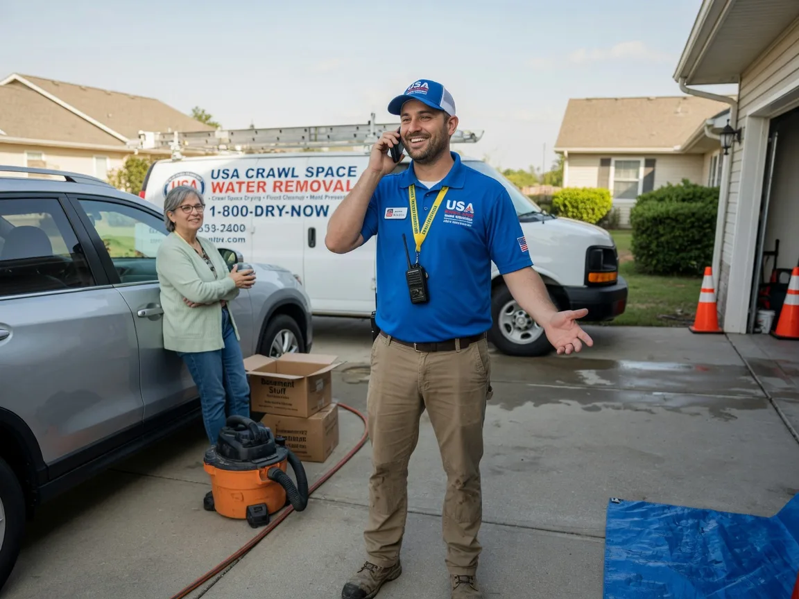 Crawl Space Water Removal West Fork, AR FAQs